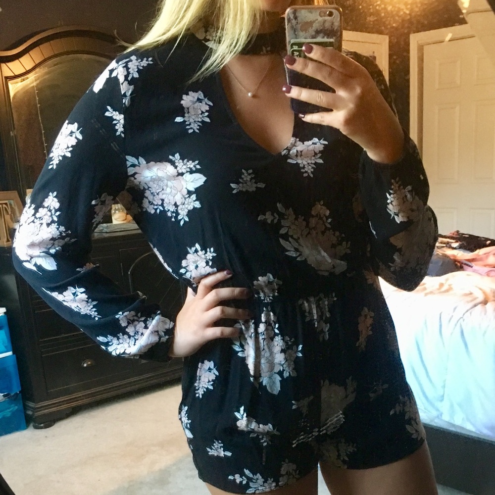 NEW WITH TAGS! Long Sleeve Romper